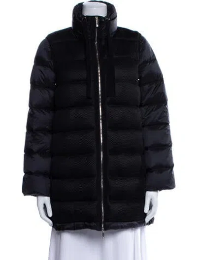 Pre-owned Carolina Herrera Down Jacket In Black