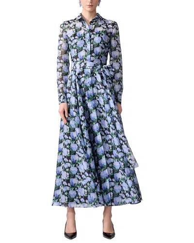 Carolina Herrera Dress In Blue