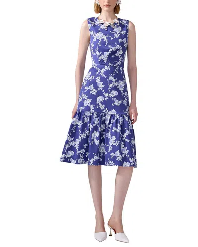 Carolina Herrera Dress In Blue
