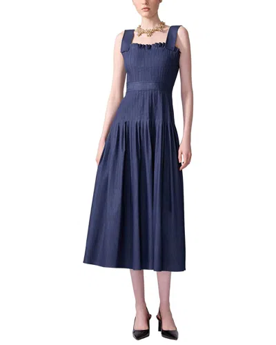 Carolina Herrera Dress In Blue