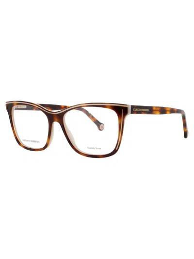 Carolina Herrera Women's Ch 0057 53mm Optical Frames In Brown
