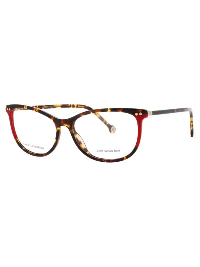 Carolina Herrera Elegant Women's Mini Acetate Eyeglasses In Multi