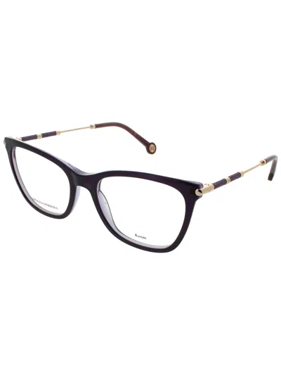 Carolina Herrera Elegant Women's Mini Eyeglasses In Metallic