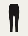 Carolina Herrera Emilie Seamed Skinny-leg Ankle Pants In Black