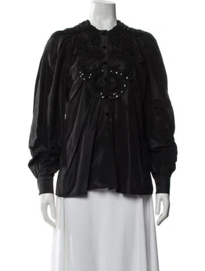 Pre-owned Carolina Herrera Evening Jacket In Black