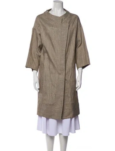 Pre-owned Carolina Herrera Evening Jacket In Neutral
