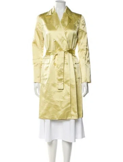 Pre-owned Carolina Herrera Evening Jacket In Yellow