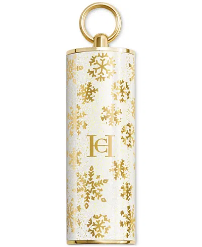 Carolina Herrera Fabulous Kiss Customizable Lipstick Cap In Snowflake