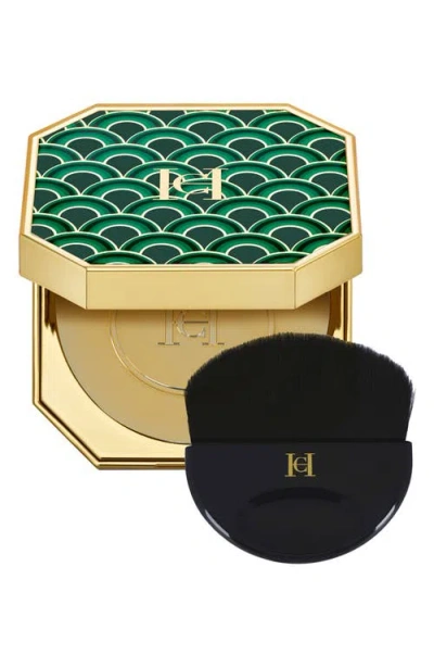 Carolina Herrera Fabulous Skin Compact Case In Green Waves
