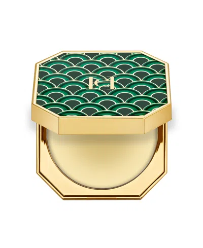 Carolina Herrera Fabulous Skin Powder Compact Case In Green Waves