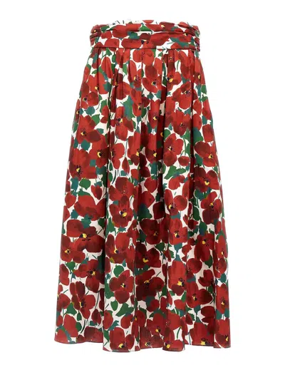 CAROLINA HERRERA HIGH WAIST SKIRT