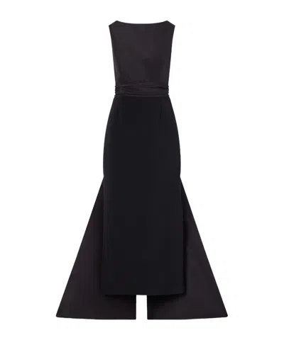 Carolina Herrera Fitted Dress In Black