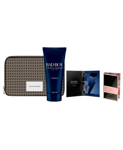 Carolina Herrera Free 4-pc. Gift With Any $155  Bad Boy Men's Fragrance And/or Body Collection Purcha In Multi