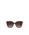 Carolina Herrera Full Frame Sunglasses In Brown