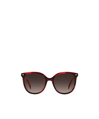 Carolina Herrera Full Frame Sunglasses In Brown