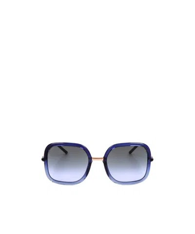 Carolina Herrera Full Frame Sunglasses In Blue