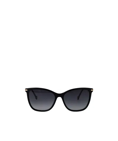 CAROLINA HERRERA GEOMETRIC SUNGLASSES