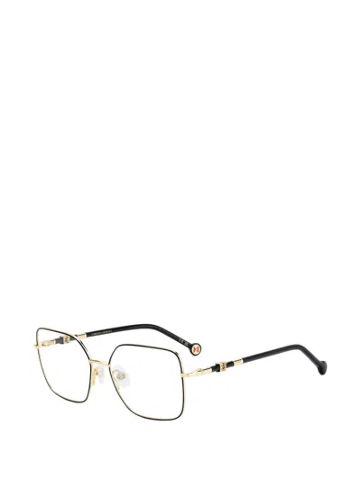 Carolina Herrera Geometric-frame Glasses In Multi