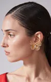 Carolina Herrera Butterfly-shaped Stud Earrings In Gold