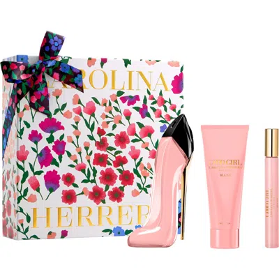 Carolina Herrera Good Girl Blush Eau De Parfum Gift Set $245 Value In Transparent