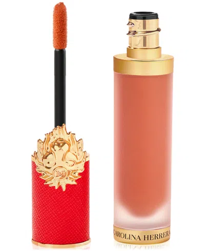 Carolina Herrera Good Girl Velvet Matte Liquid Lipstick, Created For Macy's In 540 - Primitive Rose