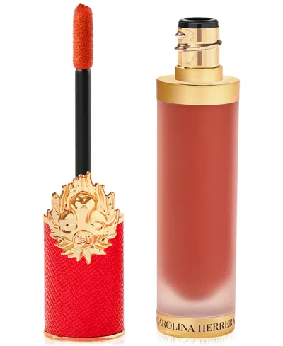 Carolina Herrera Good Girl Velvet Matte Liquid Lipstick In 543 - Nude Earthy Spirit