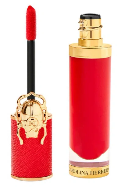 Carolina Herrera Good Girl Vinyl Liquid Lipstick In 310 Carolina Red