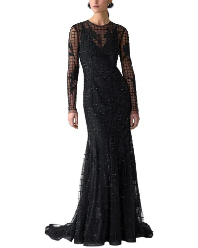 Carolina Herrera Gown In 1-black_black