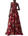 Carolina Herrera Gown In Multi
