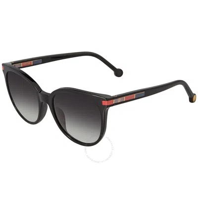 Carolina Herrera Gradient Grey Square Unisex Sunglasses She830 0700 54