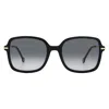 Carolina Herrera Grey Shaded Butterfly Ladies Sunglasses Her 0101/s 0807/9o 55 In Gray