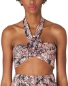 Carolina Herrera Halter Bandeau Top