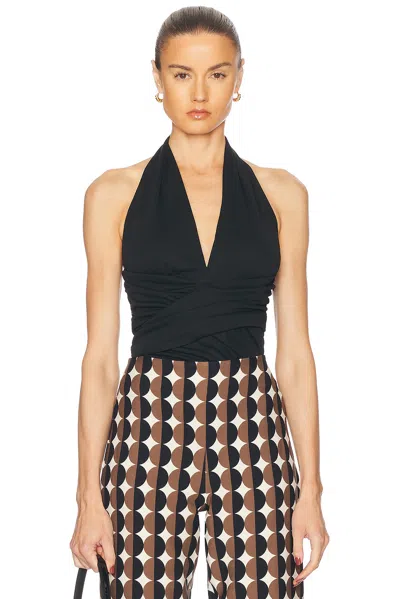CAROLINA HERRERA HALTER NECK TOP