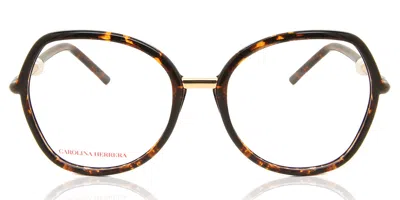 Carolina Herrera Her 0080 Women's Glasses, Tortoiseshell, Size 53 In Brown