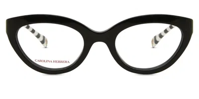 Carolina Herrera Her 0090 Women's Glasses, Black, Size 50