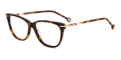 Carolina Herrera Her 0096 Women's Glasses, Tortoiseshell, Size 54 In Brown
