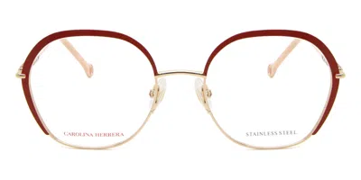 Carolina Herrera Her 0099 Women's Glasses, Gold, Size 52 In Multi