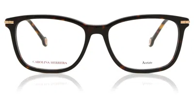 Carolina Herrera Her 0102 Women's Glasses, Tortoiseshell, Size 54 In Brown