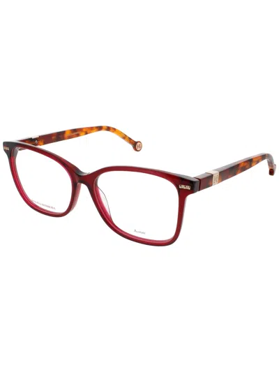 Carolina Herrera Her 0108 Women's Mini Plastic Eyeglasses In Brown