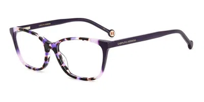 Carolina Herrera Her 0124 Women's Glasses, Tortoiseshell, Size 54 In Purple