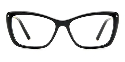 Carolina Herrera Her 0155 807 Women's Glasses Black Size 55 - Free Lenses - Blue Light Block Available