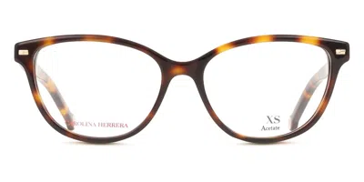 Carolina Herrera Her 0190 Women's Glasses, Tortoiseshell, Size 52 In Brown