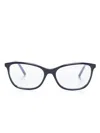 Carolina Herrera Her 0197 Cat-eye Frame Glasses In Purple