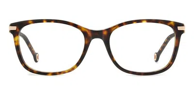 Carolina Herrera Her 0201 Women's Glasses, Tortoiseshell, Size 53