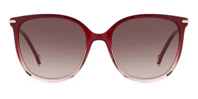 Carolina Herrera Her 0229/s 2oo/ha Women's Sunglasses Red Size 55