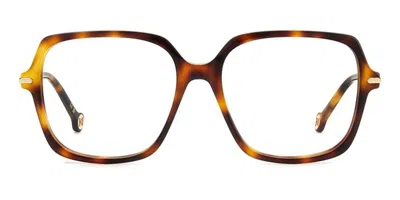 Carolina Herrera Her 0233 Women's Glasses, Tortoiseshell, Size 54 In Brown