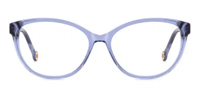 Carolina Herrera Her 0240 Women's Glasses, Blue, Size 55