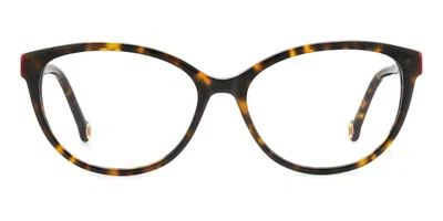 Carolina Herrera Her 0240 Women's Glasses, Tortoiseshell, Size 55 In Brown