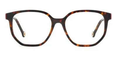 Carolina Herrera Her 0241 Women's Glasses, Tortoiseshell, Size 52 In Brown