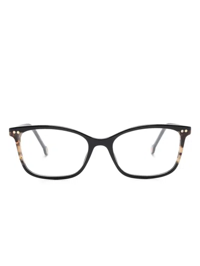 Carolina Herrera Her 0246 Wayfarer-frame Glasses In 黑色